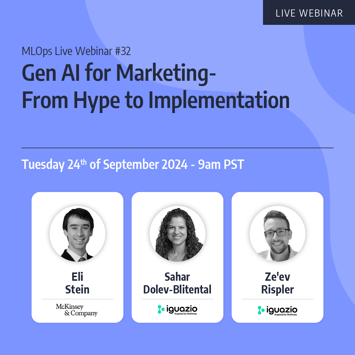 MLOps Live #32 - Gen AI for Marketing - From Hype to Implementation