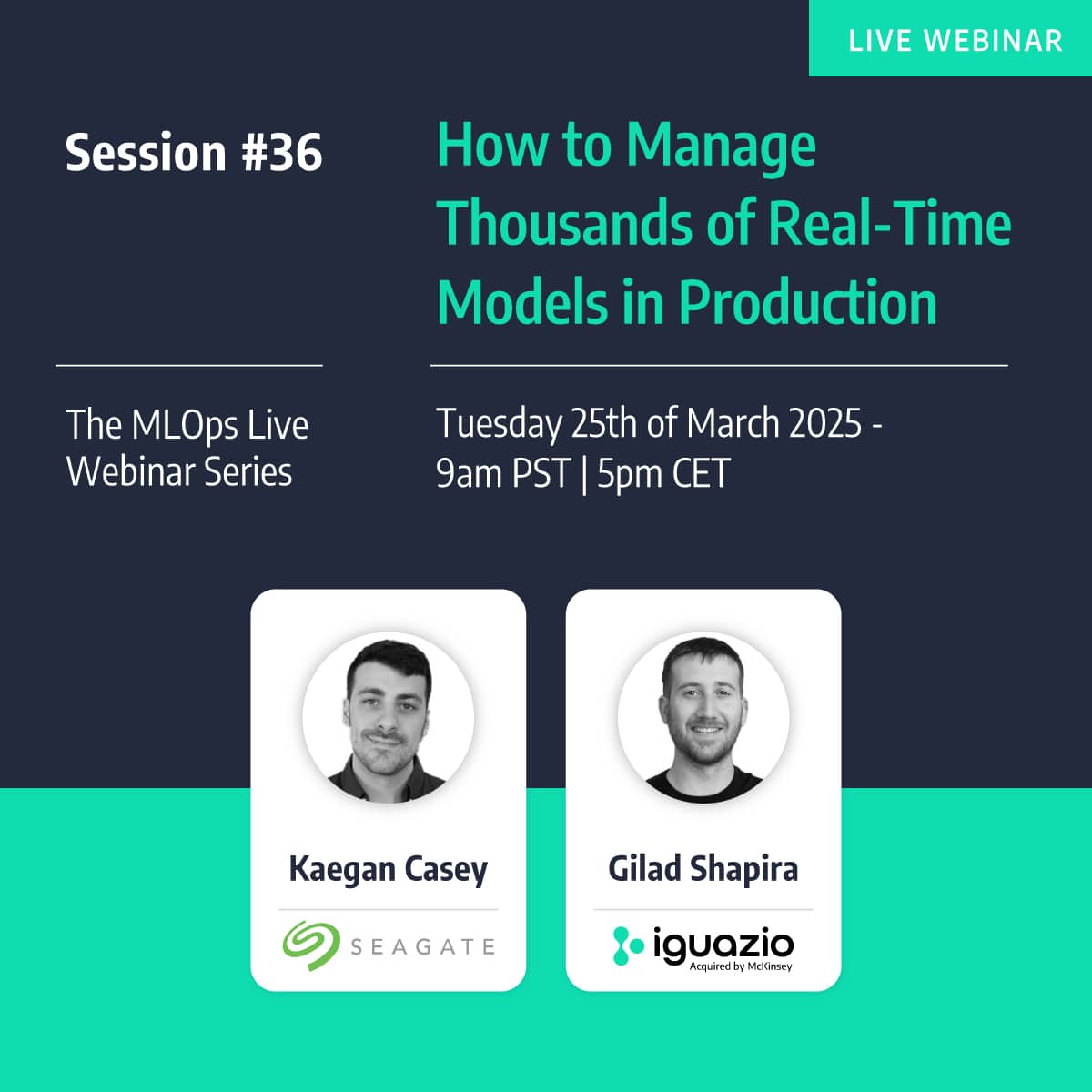 MLOps Live #36 How to Manage Thousands of Real-Time Models in Production